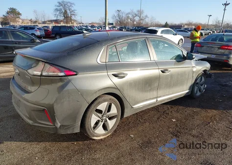 2022 Hyundai Ioniq Hybrid Sel z USA, uszkodzony, nr VIN KMHC85LC3NU273664